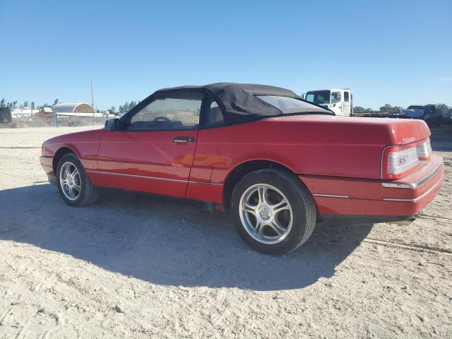 CADILLAC ALLANTE 1993 red converti gas 1G6VS3390PU129292 photo #3