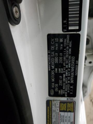 2017 KIA FORTE LX - 3KPFK4A74HE054993
