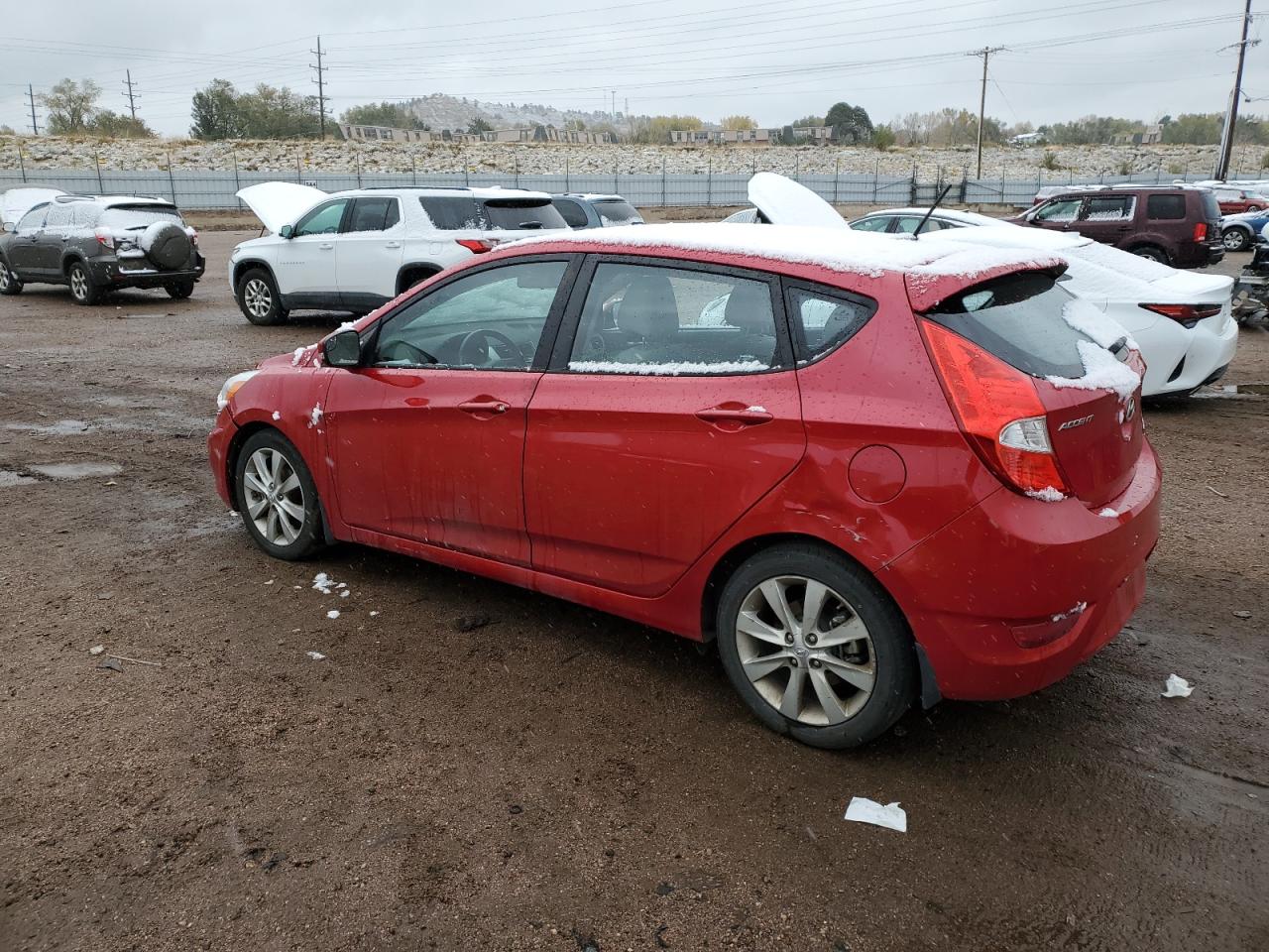 Lot #2974796127 2014 HYUNDAI ACCENT GLS