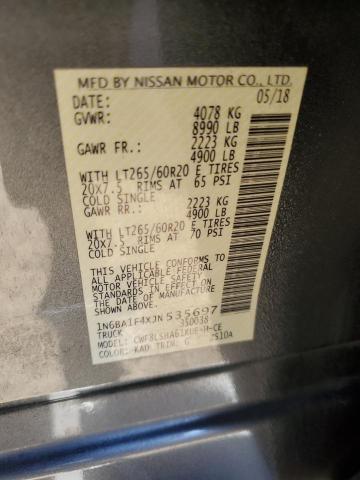 2018 NISSAN TITAN XD S - 1N6BA1F4XJN535697
