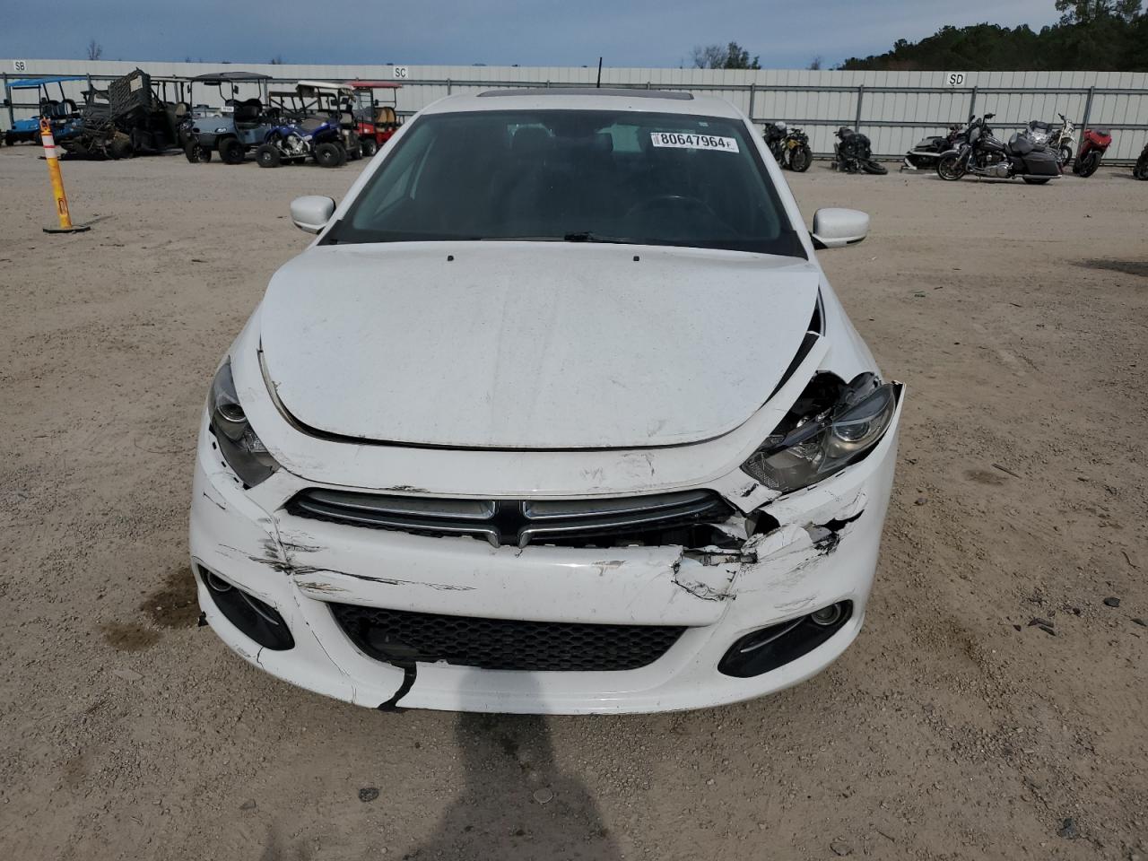 Lot #3020743974 2015 DODGE DART LIMIT