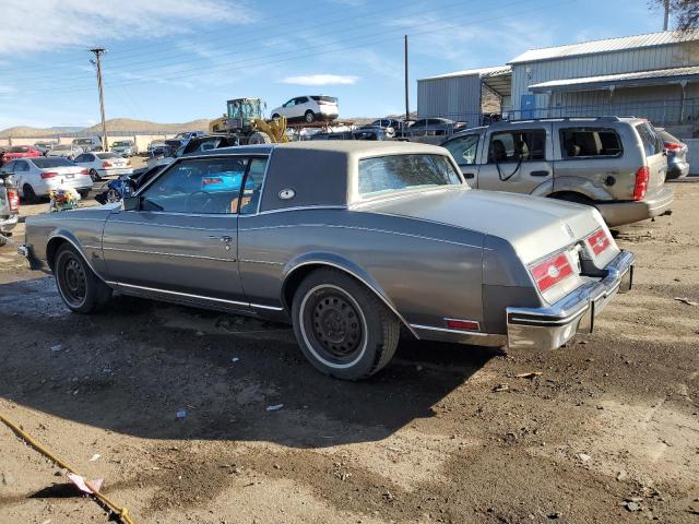 BUICK RIVIERA 1985 charcoal  gas 1G4EZ57Y8FE445050 photo #3