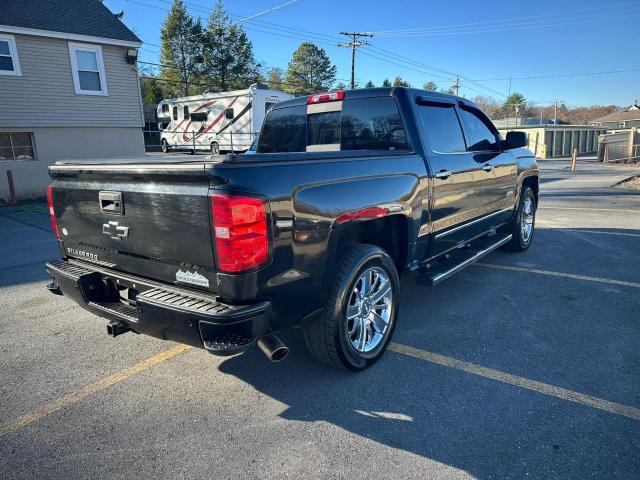 CHEVROLET SILVERADO 2015 black crew pic gas 3GCUKTEC2FG194647 photo #4