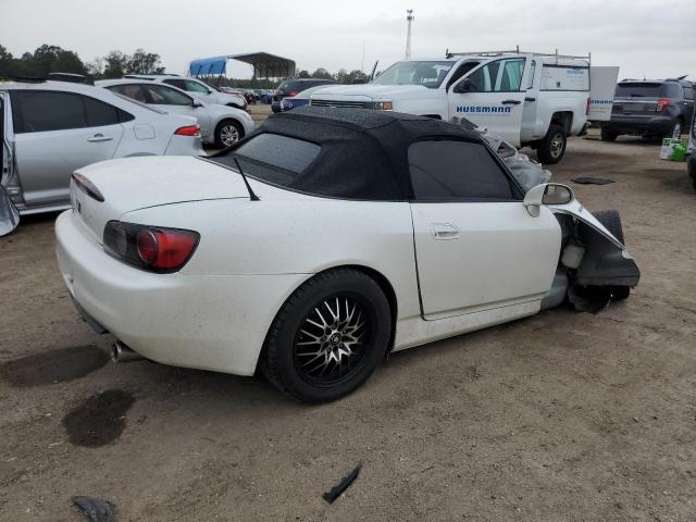 HONDA S2000 2003 white  gas JHMAP11493T002340 photo #4