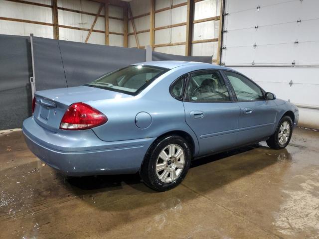 FORD TAURUS SEL 2005 blue sedan 4d flexible fuel 1FAFP56295A278060 photo #4