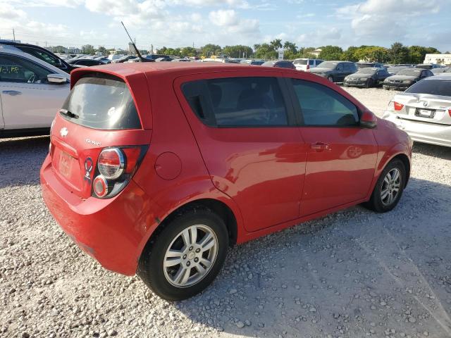 CHEVROLET SONIC LS 2012 red  gas 1G1JB6SH6C4116538 photo #4