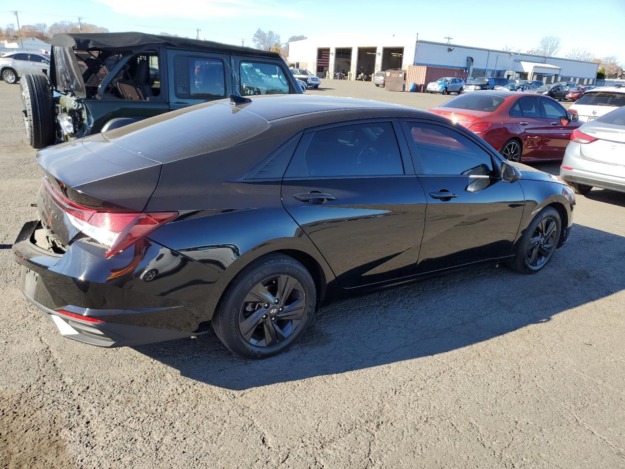 Lot #3030407489 2021 HYUNDAI ELANTRA SE