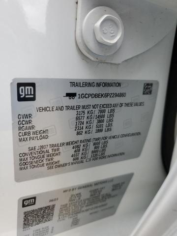 2023 CHEVROLET SILVERADO - 1GCPDBEK6PZ294860