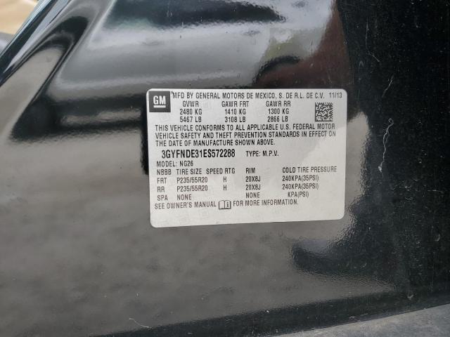 VIN 3GYFNDE31ES572288 2014 CADILLAC SRX no.14