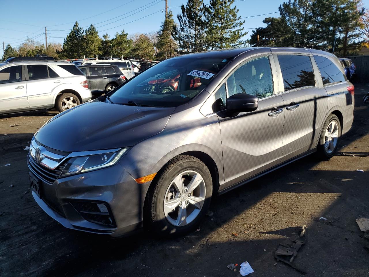 5FNRL6H75KB054711 HONDA ODYSSEY EX 2019