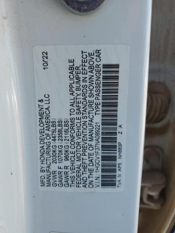 2022 HONDA ACCORD SPO - 1HGCV1F37NA089221