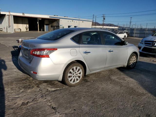 NISSAN SENTRA S 2013 silver sedan 4d gas 1N4AB7AP4DN909067 photo #4