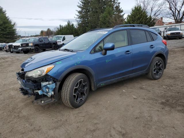 SUBARU XV CROSSTR 2014 blue  gas JF2GPAKC9E8285119 photo #1