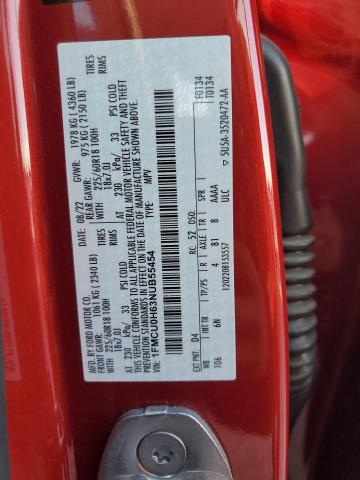 2022 FORD ESCAPE SEL - 1FMCU0H63NUB55454