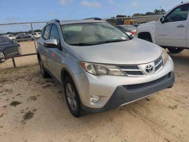 TOYOTA RAV4 XLE 2015 silver 4dr spor gas 2T3WFREV7FW145218 photo #1