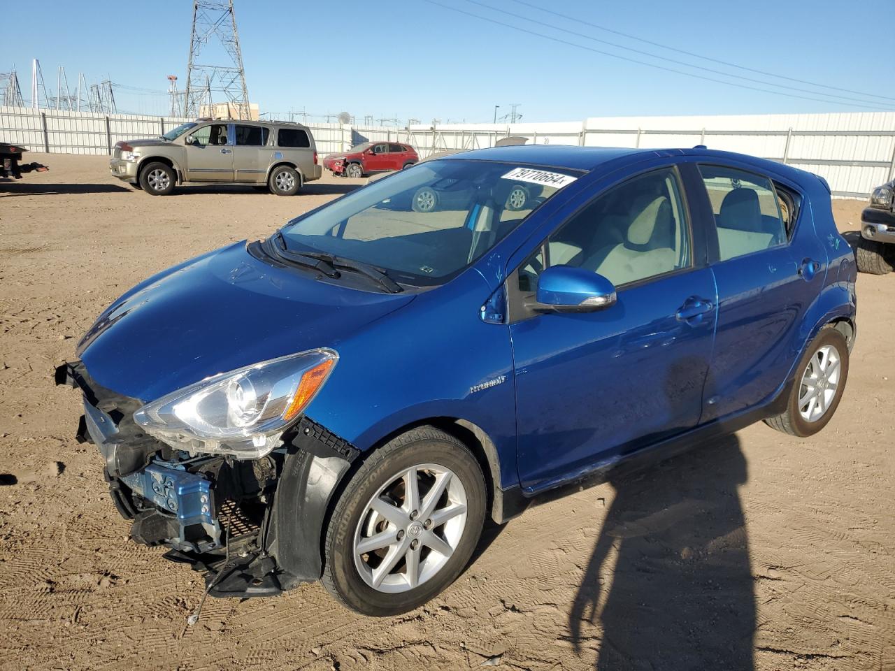 Lot #2974846105 2017 TOYOTA PRIUS C