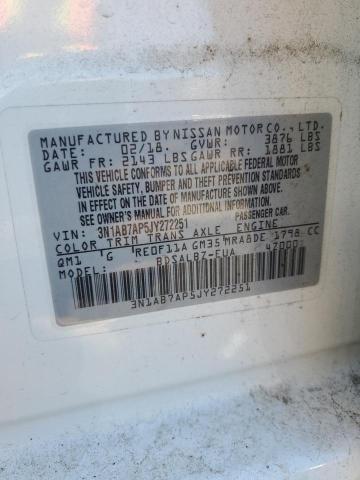 2018 NISSAN SENTRA S - 3N1AB7AP5JY272251