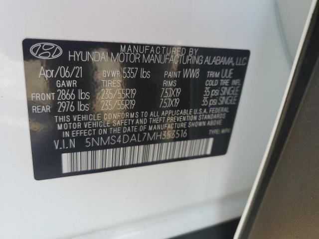 2021 HYUNDAI SANTA FE L 5NMS4DAL7MH353516