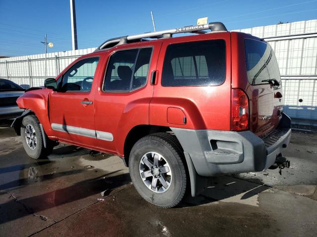 NISSAN XTERRA X 2015 red  gas 5N1AN0NWXFN650321 photo #3