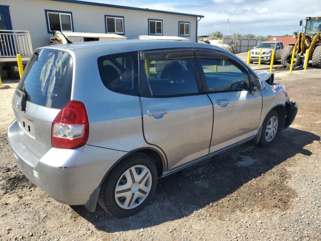 HONDA FIT 2008 silver  gas JHMGD384X8S001425 photo #4