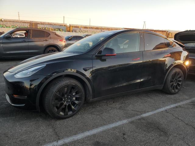 TESLA MODEL Y 2021 black  electric 5YJYGDEE6MF088196 photo #1