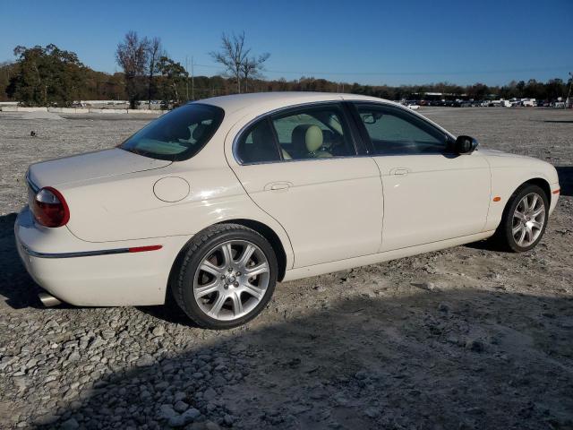 JAGUAR S-TYPE 2007 white sedan 4d gas SAJWA01AX7FN73169 photo #4