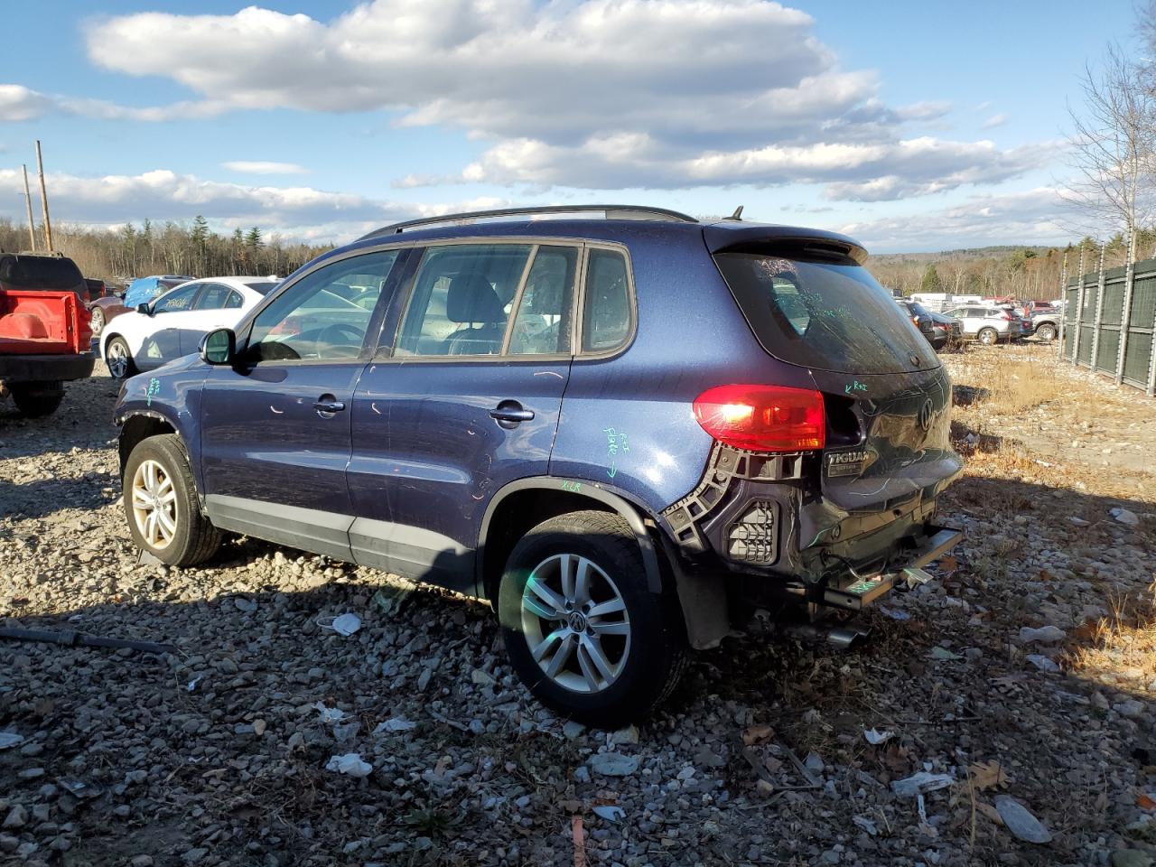 Lot #2986817331 2016 VOLKSWAGEN TIGUAN S