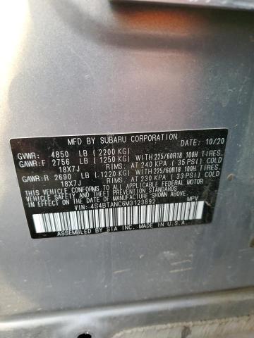 2021 SUBARU OUTBACK LI - 4S4BTANC6M3123892