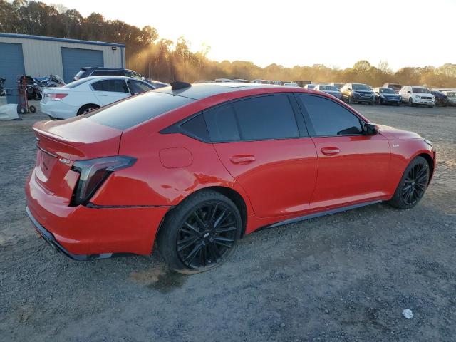 CADILLAC CT5-V 2021 red  gas 1G6DV5RW4M0128127 photo #4