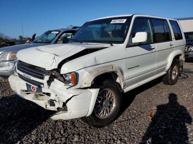 ISUZU TROOPER S 2002 white  gas JACDJ58X327J00096 photo #1