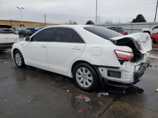 TOYOTA CAMRY HYBR 2007 white  hybrid engine 4T1BB46K27U008702 photo #3