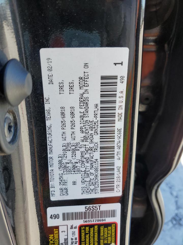 Lot #3056754548 2019 TOYOTA OTHER