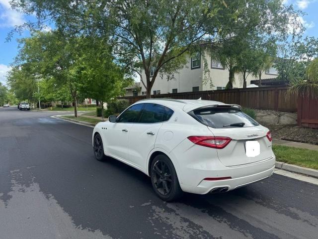 MASERATI LEVANTE SP 2017 white 4dr spor gas ZN661XUS0HX220249 photo #4