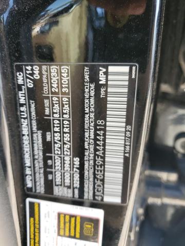 2015 MERCEDES-BENZ GL 450 4MA - 4JGDF6EE9FA444418