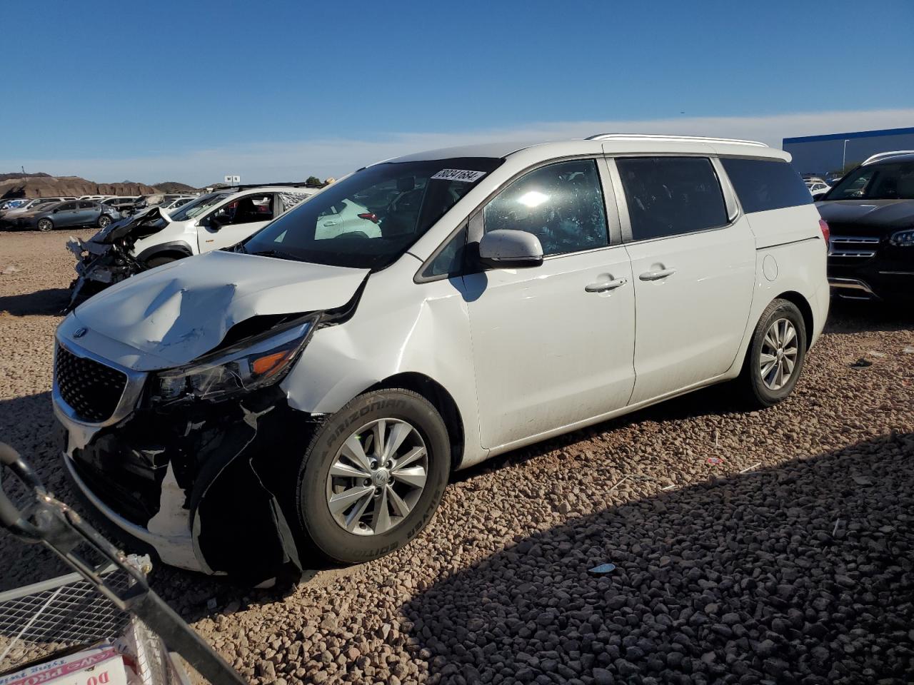 Lot #3037920006 2017 KIA SEDONA LX