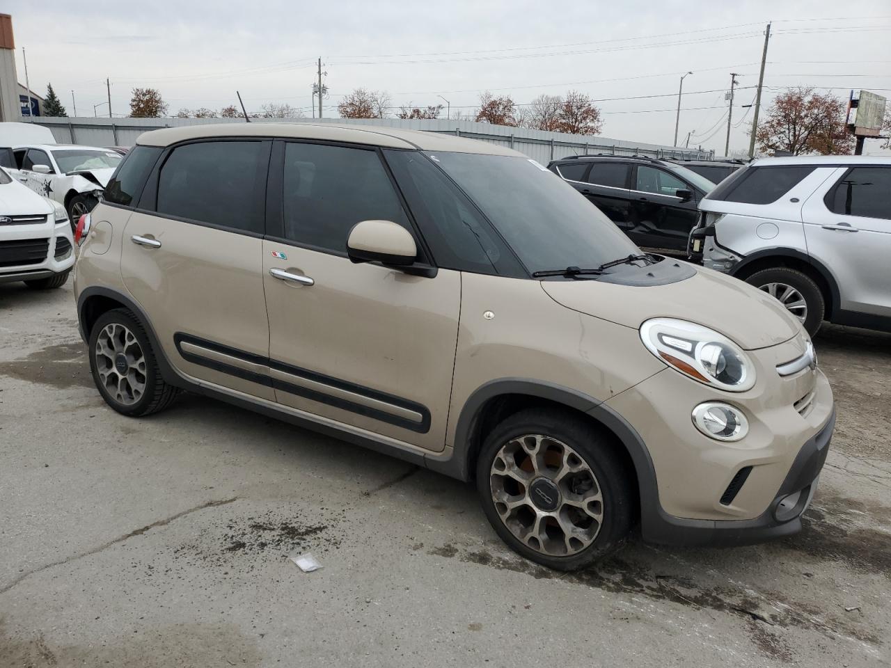 Lot #2986646076 2014 FIAT 500L TREKK