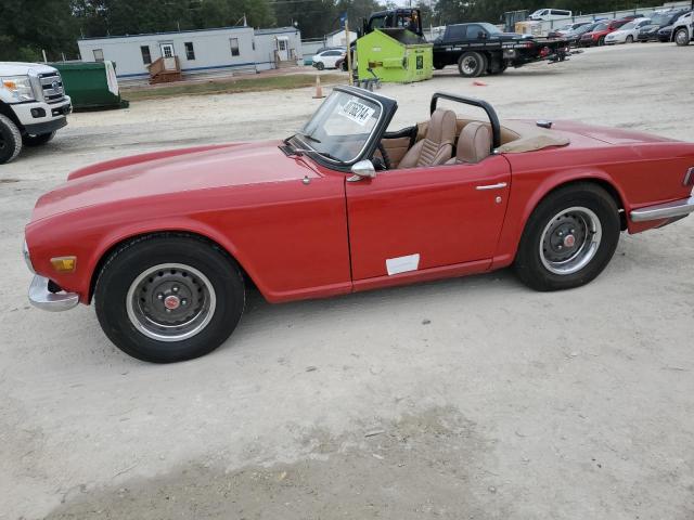 TRIUMPH CAR TR6 1974 red   CF17448U photo #1