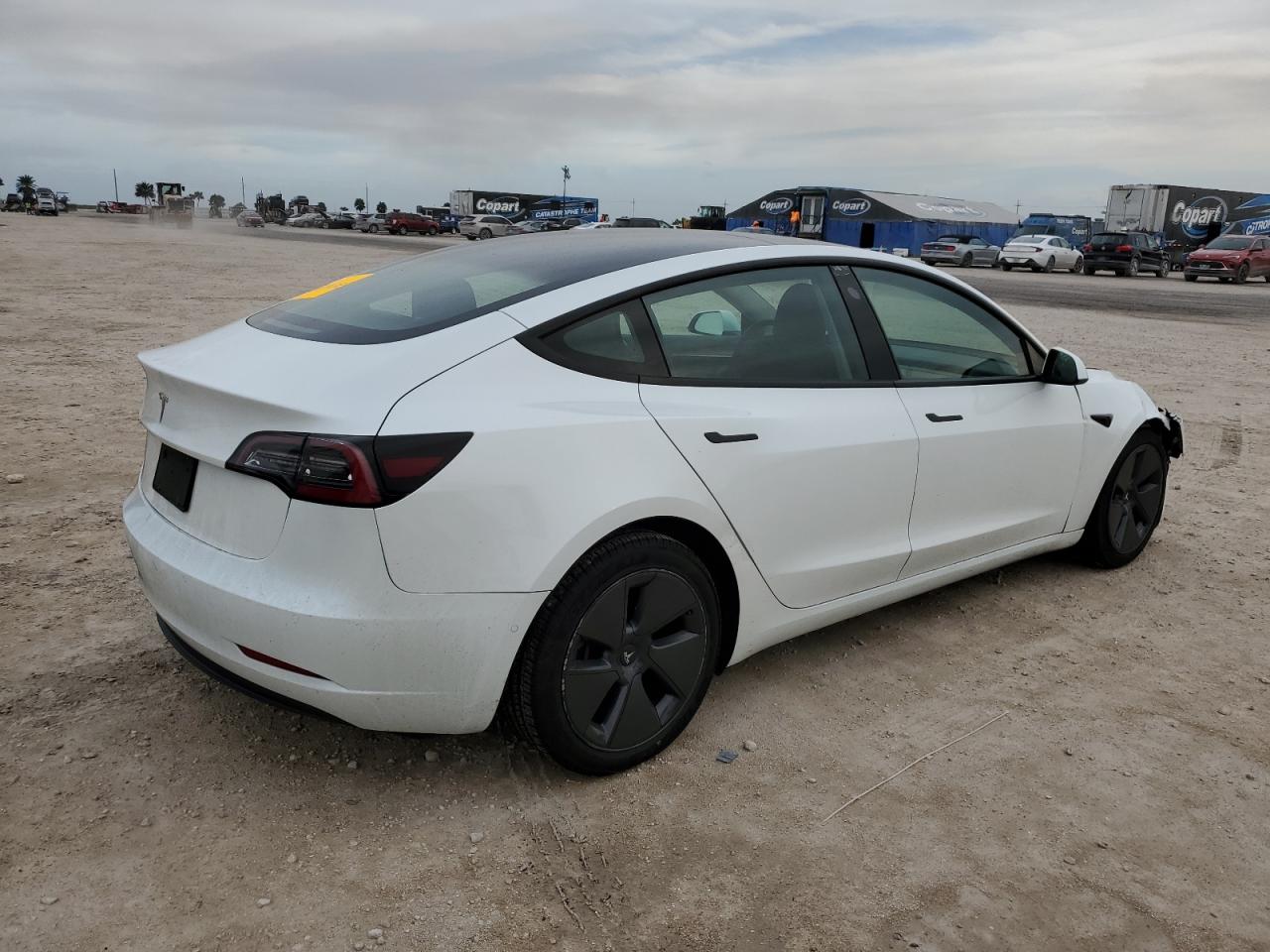 Lot #2991401842 2022 TESLA MODEL 3