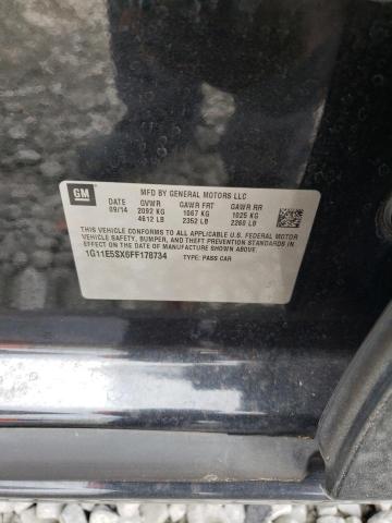 2015 CHEVROLET MALIBU 2LT - 1G11E5SX6FF178734