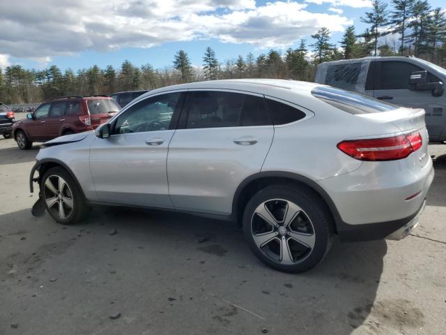 MERCEDES-BENZ GLC COUPE 2017 silver  gas WDC0J4KB2HF182452 photo #3