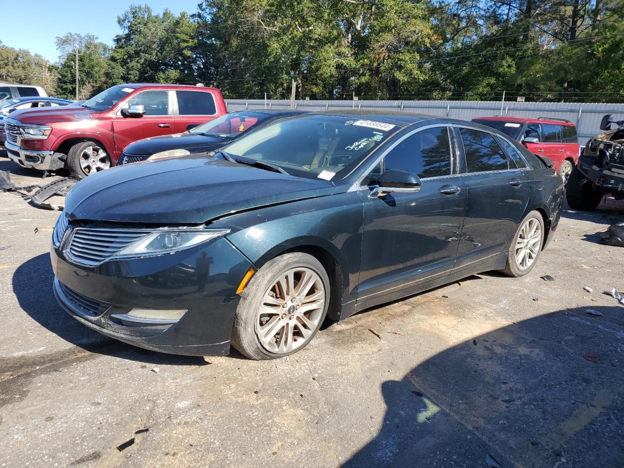 Lot #3020467183 2014 LINCOLN MKZ