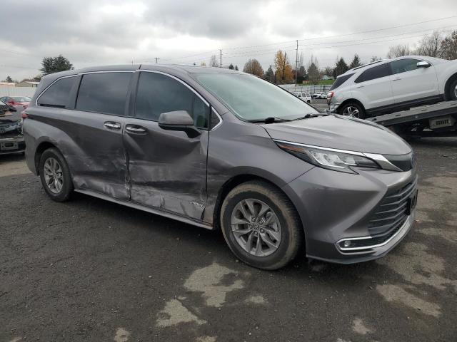 2021 TOYOTA SIENNA XLE - 5TDYRKEC6MS036009