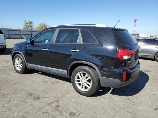 KIA SORENTO LX 2014 black  gas 5XYKT4A67EG463653 photo #3