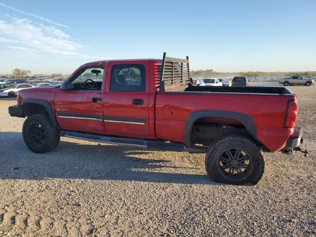 CHEVROLET SILVERADO 2004 red crew pic gas 1GCHC23U04F101031 photo #3