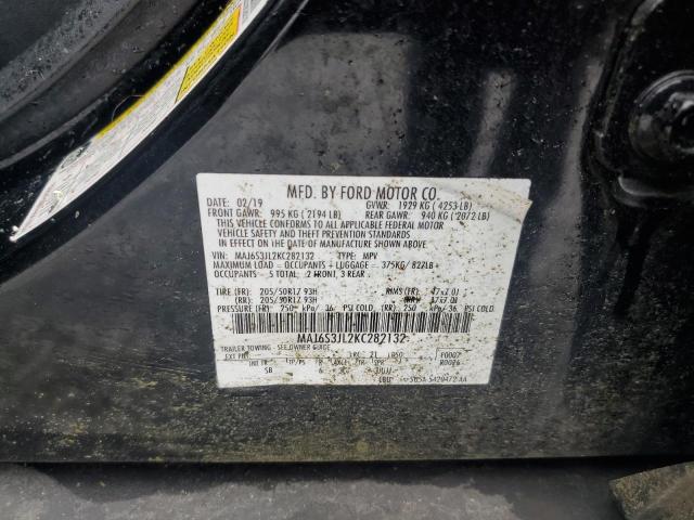 2019 FORD ECO MAJ6S3JL2KC282132