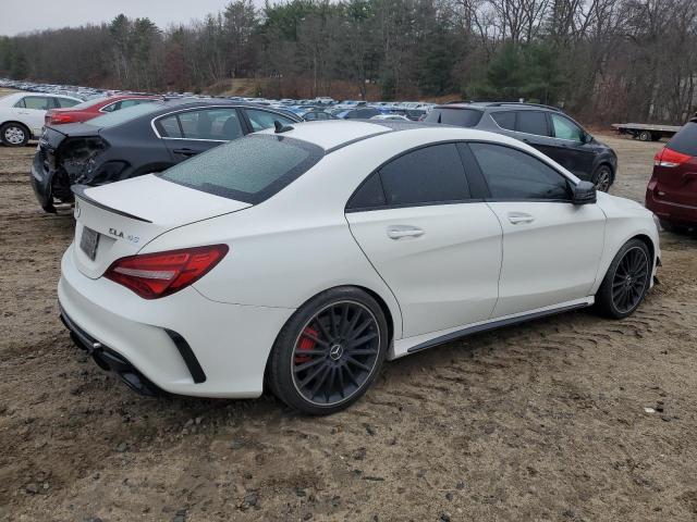 MERCEDES-BENZ CLA 45 AMG 2018 white  gas WDDSJ5CB6JN541063 photo #4