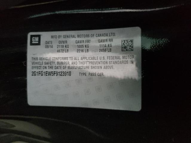 2015 CHEVROLET CAMARO SS - 2G1FG1EW5F9123910