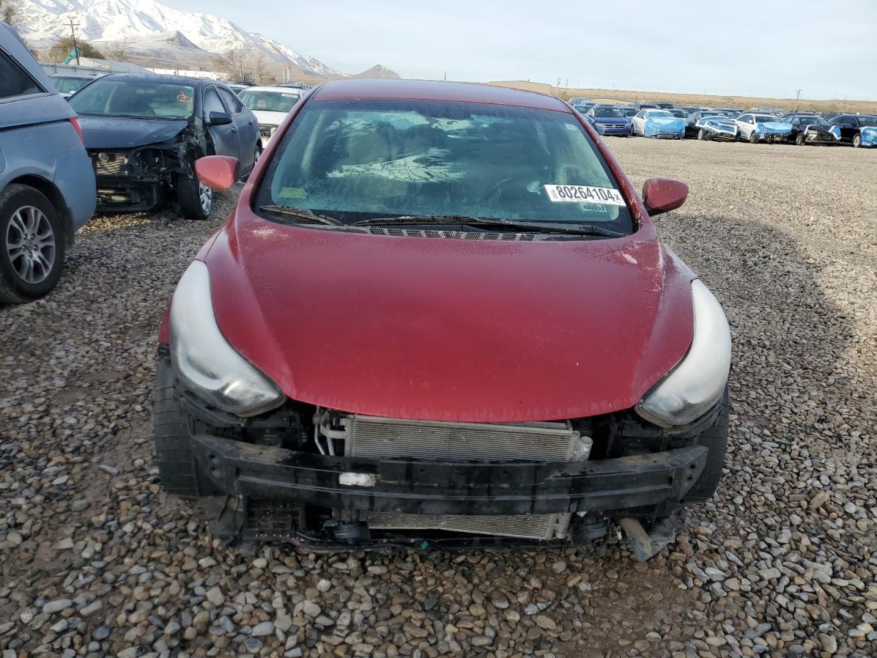 Lot #2974853069 2014 HYUNDAI ELANTRA SE