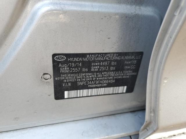 2015 HYUNDAI SONATA SPO - 5NPE34AF9FH066484