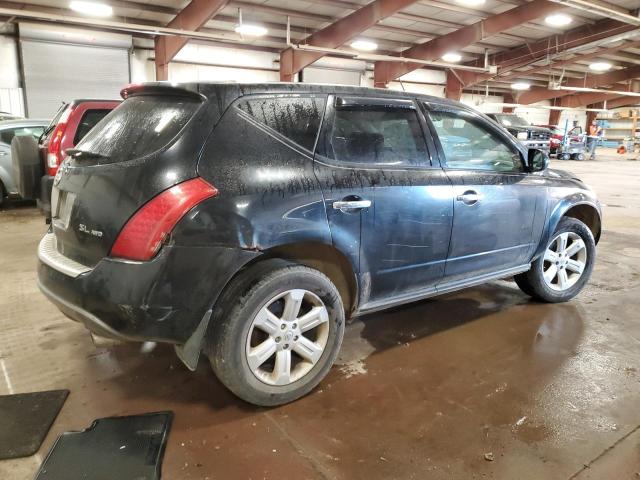 NISSAN MURANO SL 2006 blue 4dr spor gas JN8AZ08W06W528831 photo #4